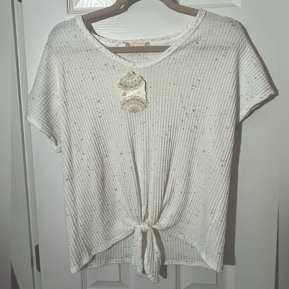 Medium White Confetti Top
